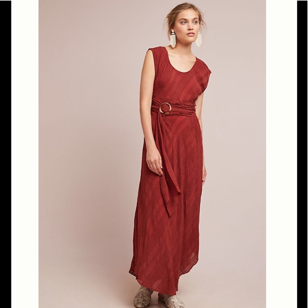 Anthropologie Guinevere Maxi Dress